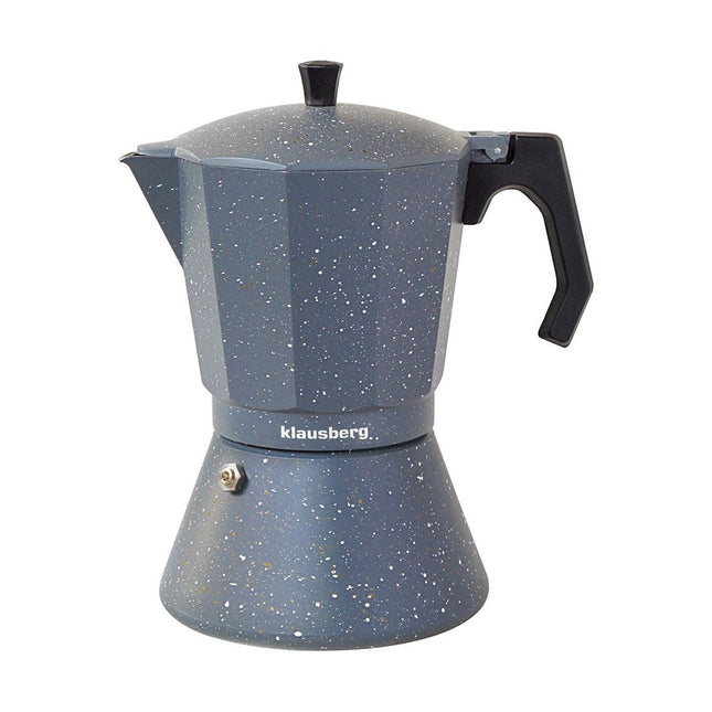 Klausberg | Express Percolateur | machine à expresso | 6 tasses | café | moyen | Marbre gris