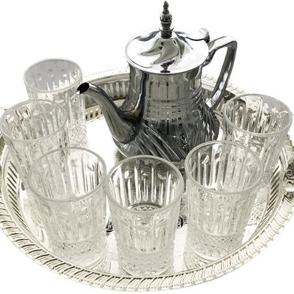 Service à thé familial marocain