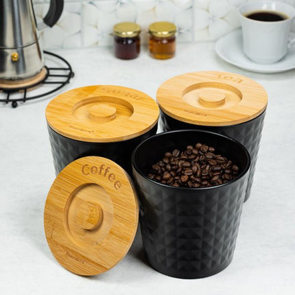 Klausberg 7487 - boîtes de conservation - acier - bambou