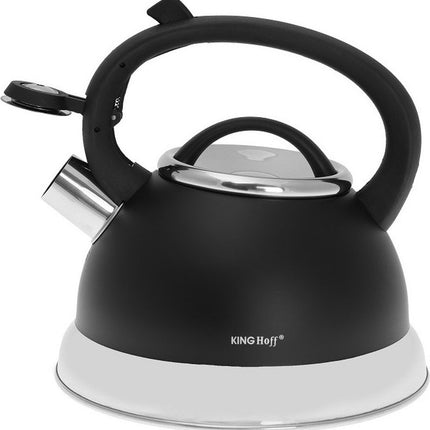Bouilloire sifflante - 2,2 litres - Inox - avec sifflet