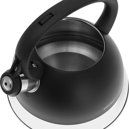 Bouilloire sifflante - 2,2 litres - Inox - avec sifflet