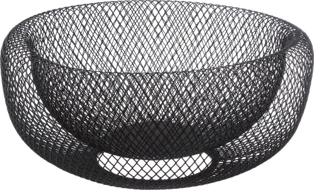 Corbeille/bol à fruits rond noir Ø 27 cm