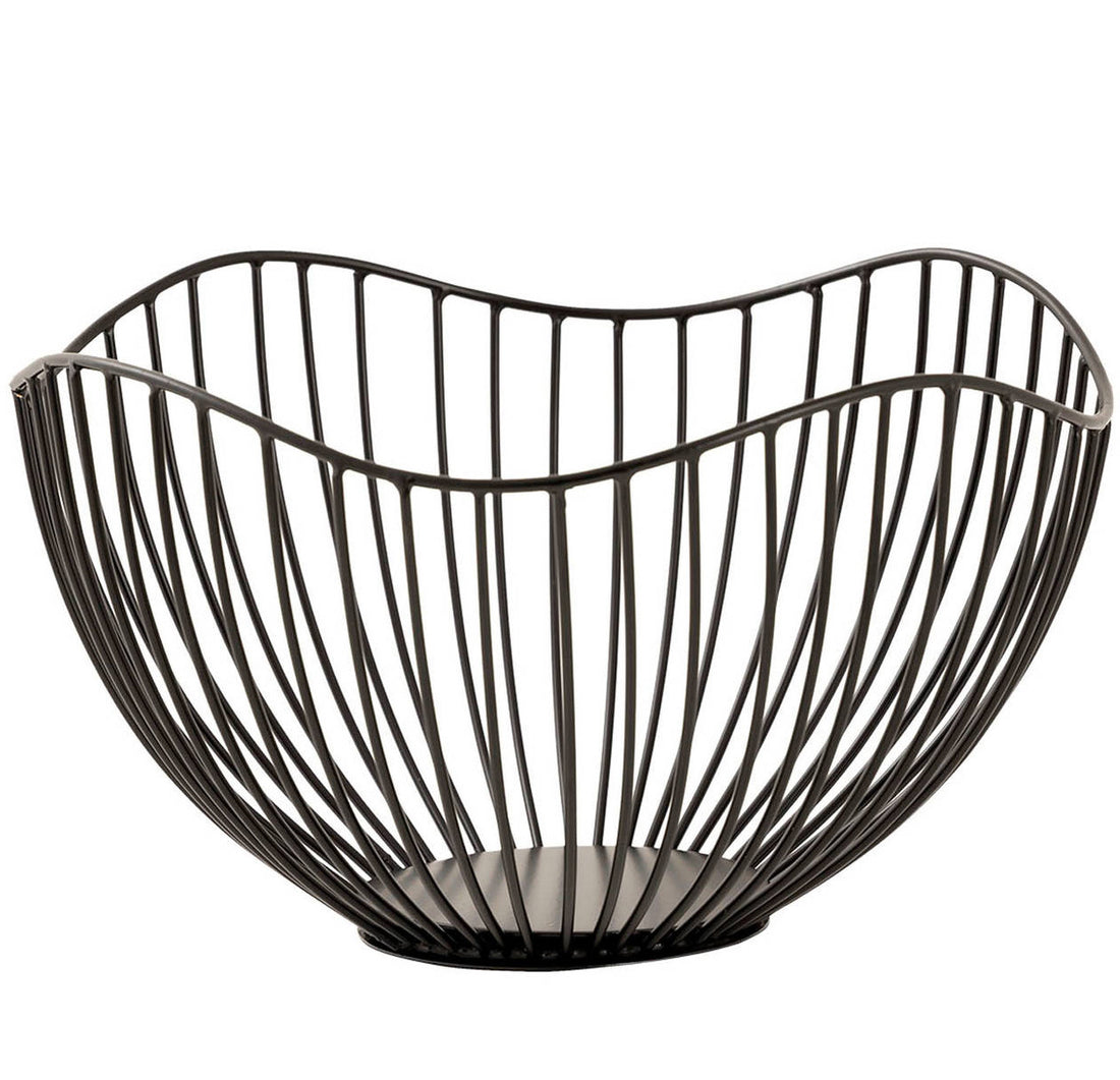 Black Metal Fruit Bowl