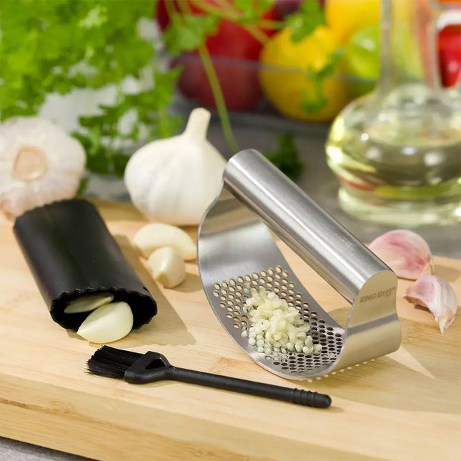 Presse-ail, lot de 3, acier - Kinghoff