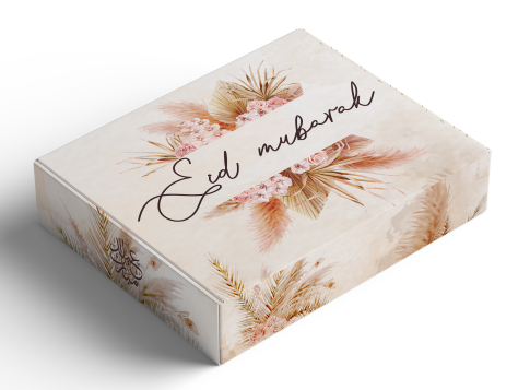 Eid Mubarak pastry box - Boho Chic
