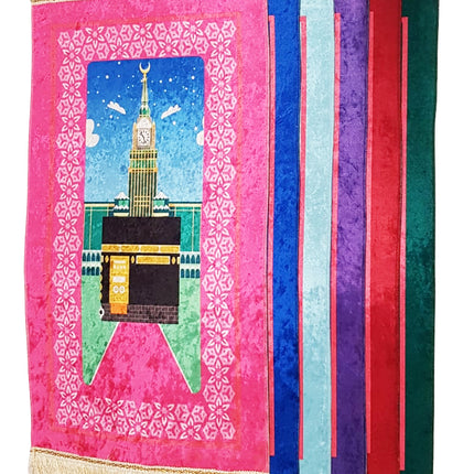 Tapis de prière Kaaba 90 x 50 cm