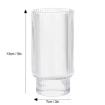 Verres à long drink Ripple - Lot de 6 - 295 ml - Empilables