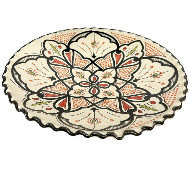 Plat marocain côtelé Ø35