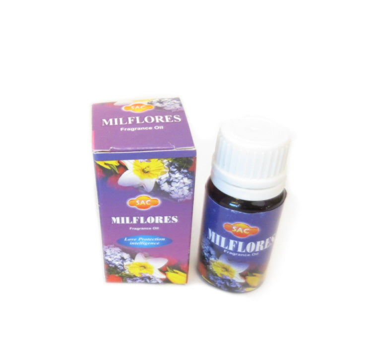 SAC MilFlores geurolie 10 ml – bloemengeur voor oliebrander en diffuser
