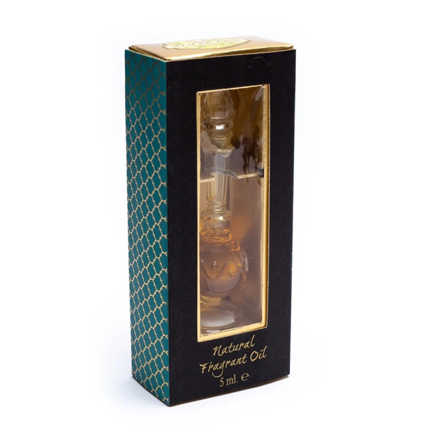 Huile parfumée en flacon soufflé à la bouche muguet