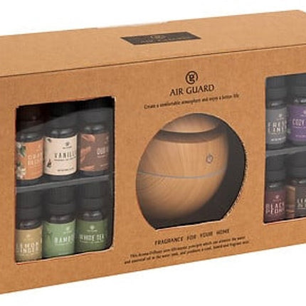 DIFFUSEUR + 12 huiles parfumées Avec bougie parfumée