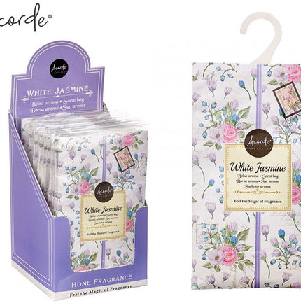 Sachets parfumés - Armoire - Désodorisant - Jasmin - 1 pièce