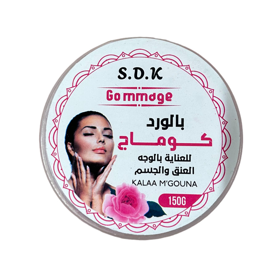 Peeling mit marokkanischer Rose