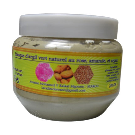 Masque d'argile naturelle