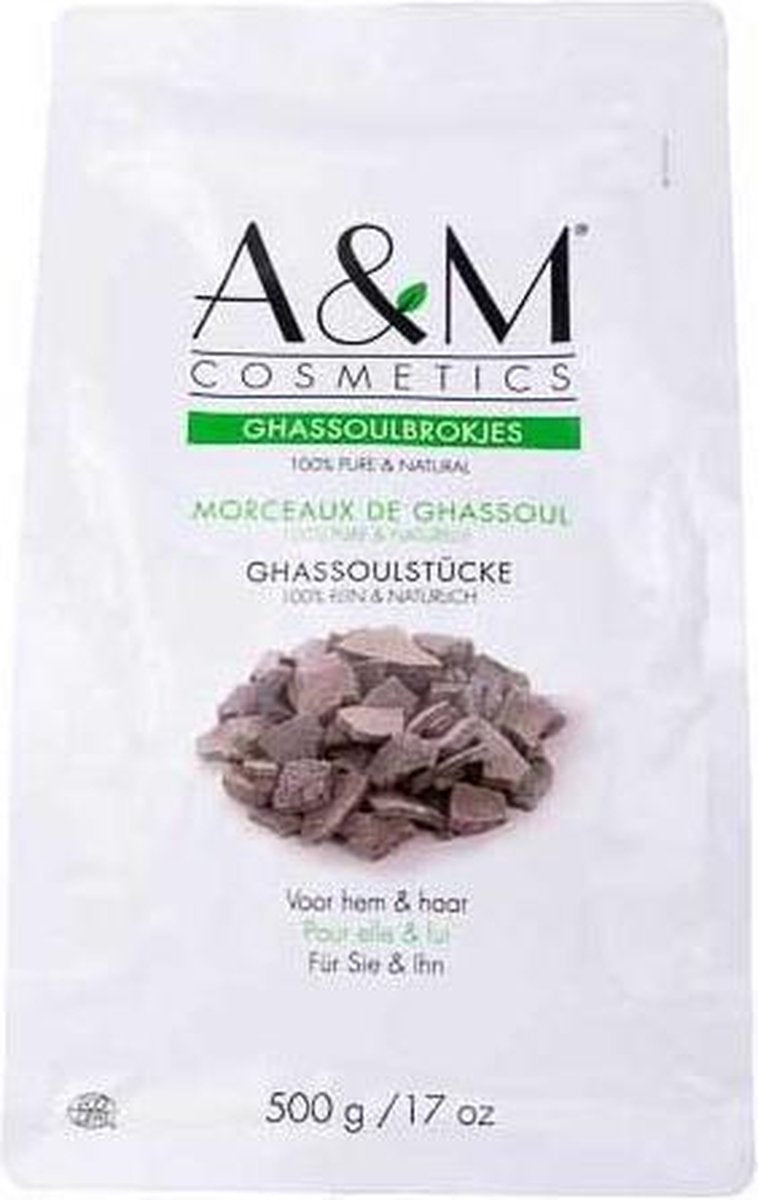 Marokkaanse Ghassoul - Rhassoul brokjes - 500 gram