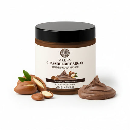 Masque Prêt à l'Emploi AYTiRA Ghassoul à l'Argan – 200 g