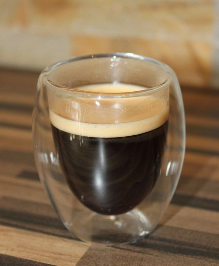 Doppelwandige Espressotassen – 80 ML – 4er Set