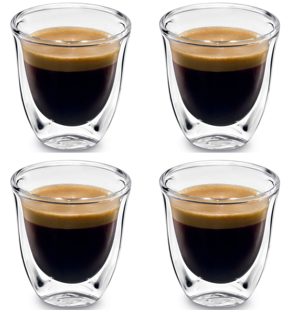 Premium Dubbelwandige Espresso Glaasjes - 70 ML