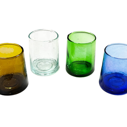 Verre à eau marocain soufflé à la main