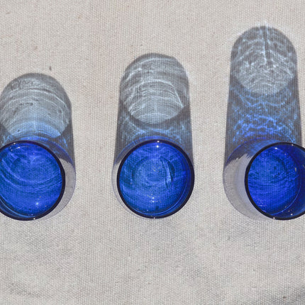 Verre à eau marocain soufflé à la main