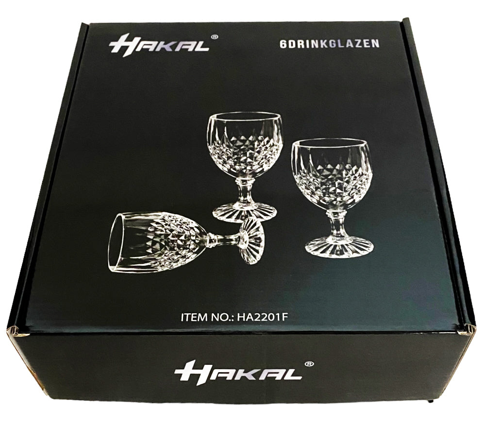Robustes Cocktailglas-Set, 6-teilig