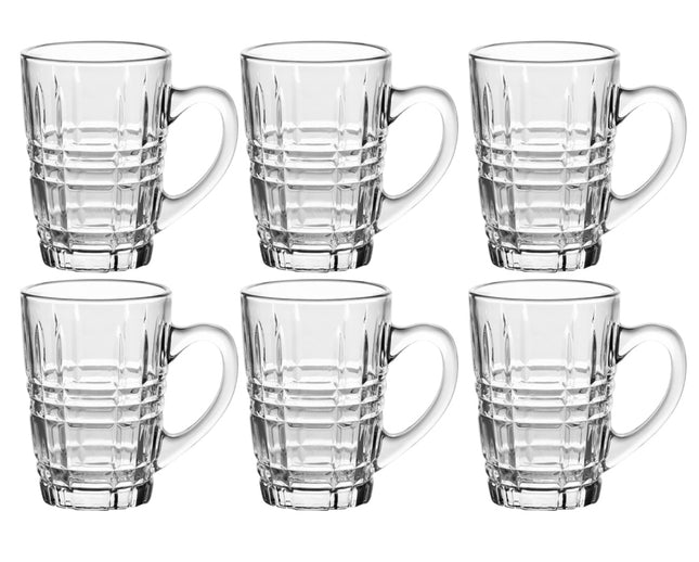 Lot de 6 verres - Mugs avec anse