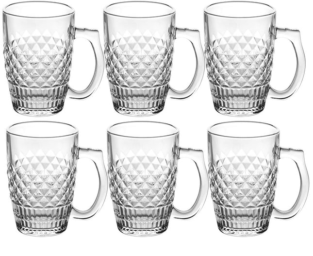 Lot de 6 verres avec anse