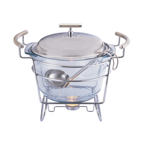 Glazen soeppot - Soupière en verre