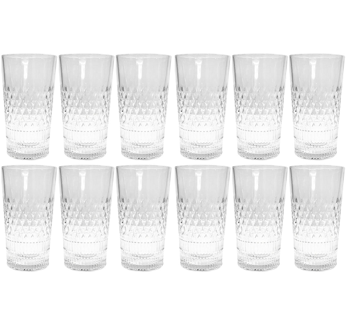 Longdrinkgläser - 37,5 cl - 12er-Set