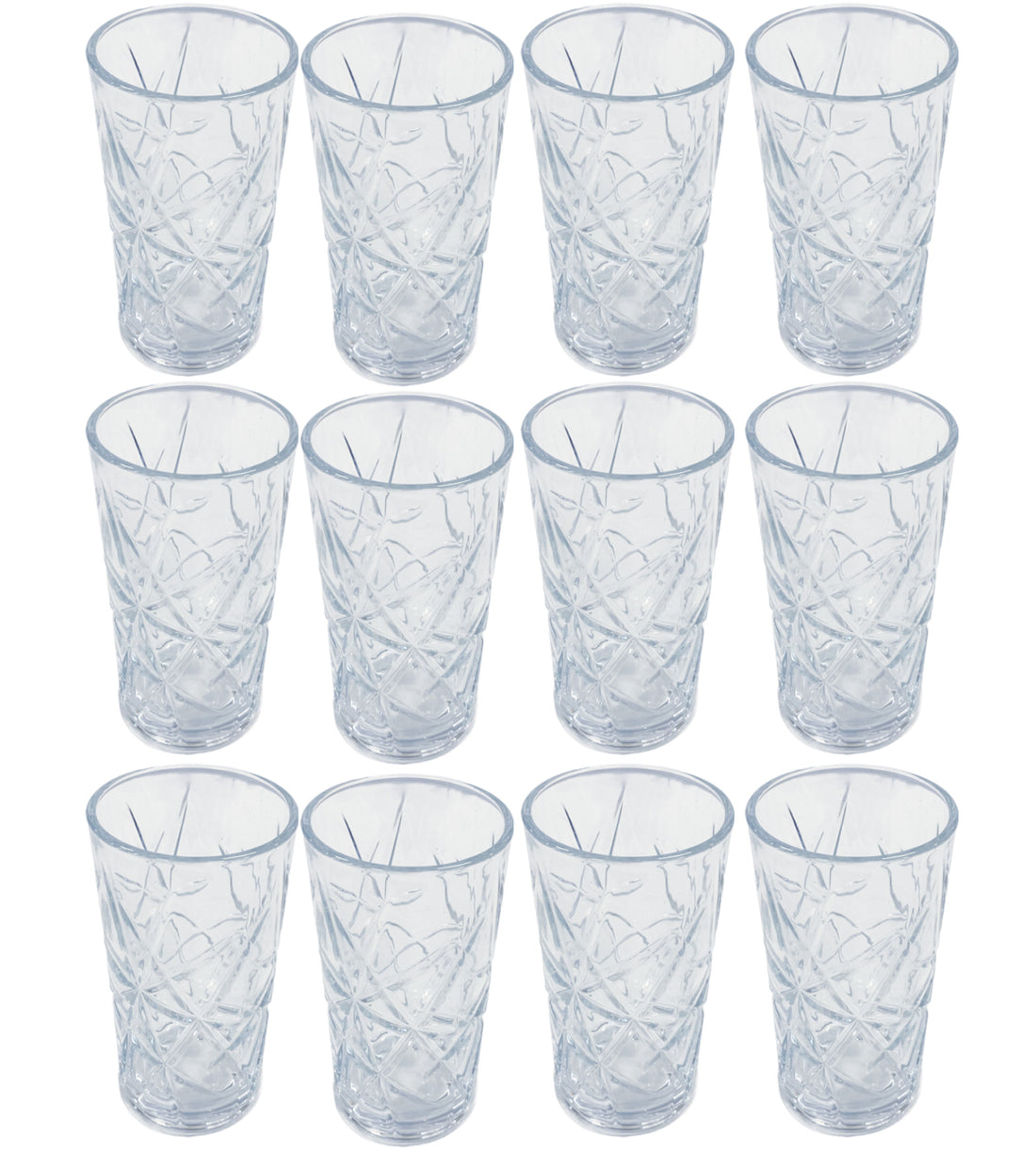 Longdrinkglazen - 37,5 cl - set van 12 stuks