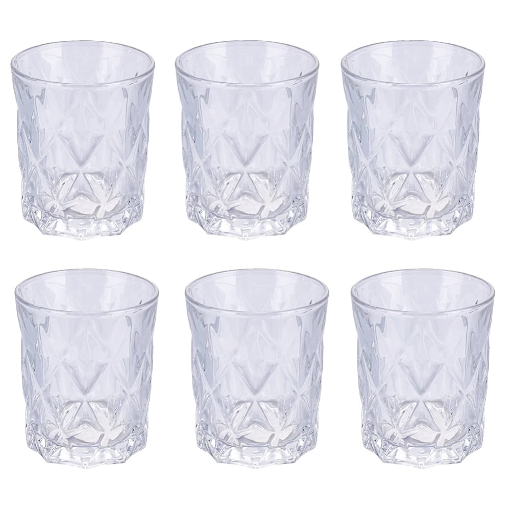 Set mit 6 Tumblergläsern Glace Elegance