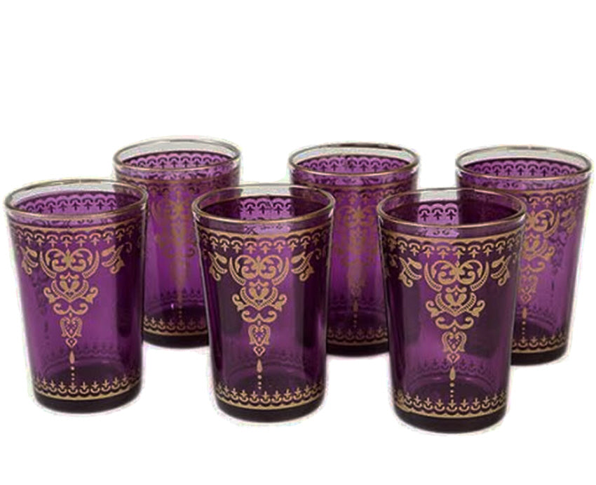 Traditional Moroccan Tea Glasses