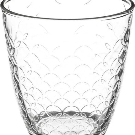 Lot de 6 verres à eau/jus Rome 250 ml en verre