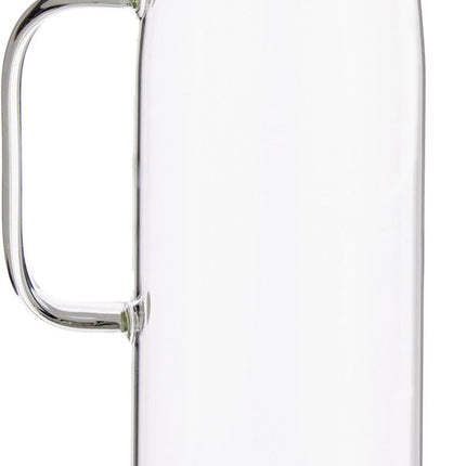 Carafe/pichet à jus en verre avec couvercle de luxe de 1,2 litre
