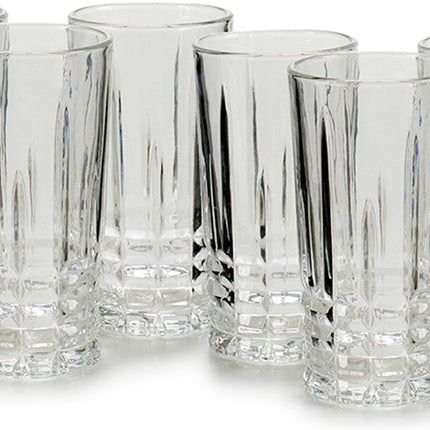 Carafe en verre 1 litre avec 6 verres à boire de 250 ml