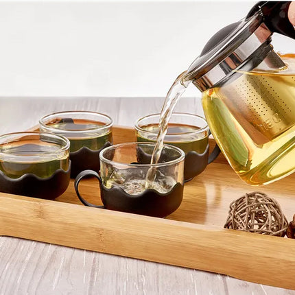 Théière en verre avec filtre/infuseur 900 ml