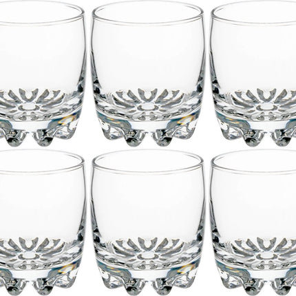 Lot de 6 verres à eau/jus Tin 310 ml en verre