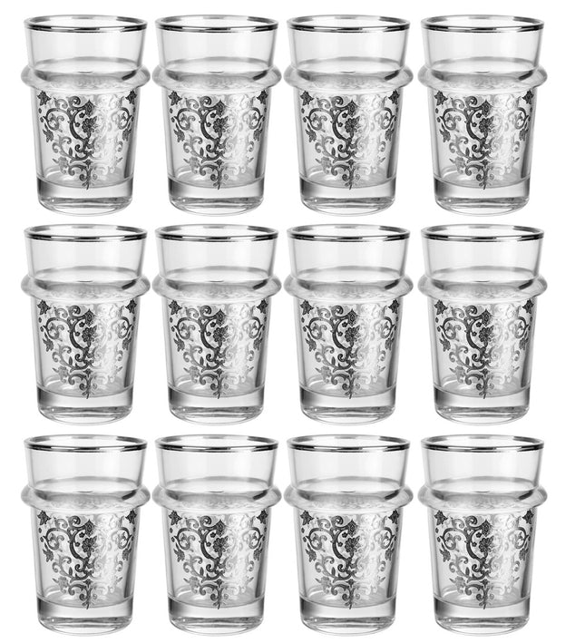 Verres Beldi marocains – Lot de 12