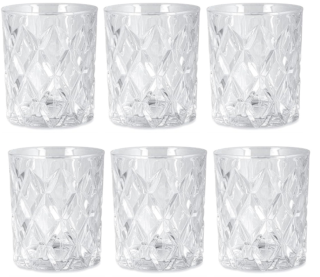 Set mit 6 Tumblergläsern Glace Elegance