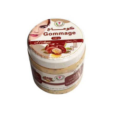 Gommage à l'huile d'Argan – Exfoliant Visage 100g – Soin Naturel