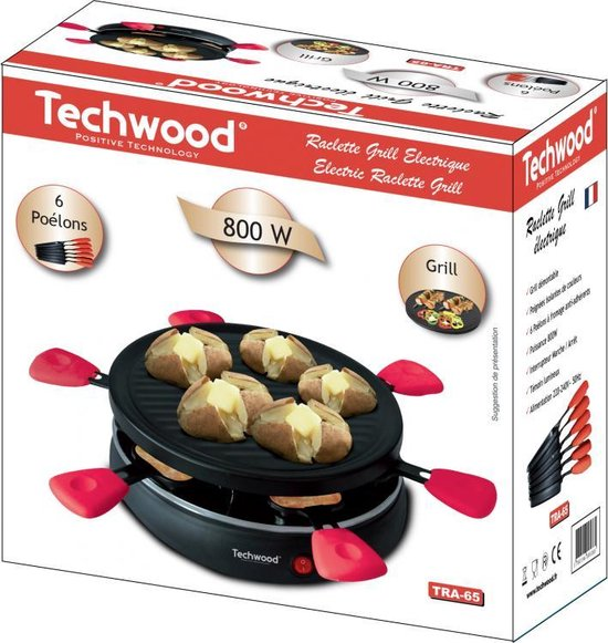 Gourmet-Set mit 6 Pfännchen - Raclette-Grill