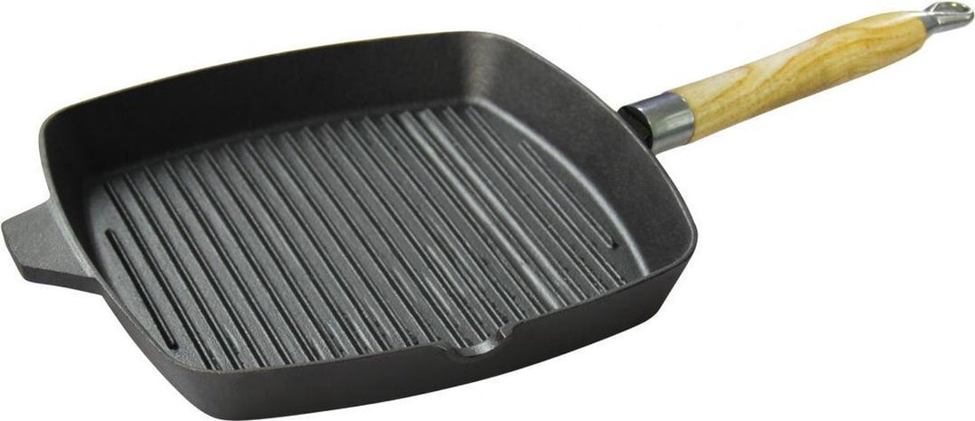 Kinghoff grill pan - Ø26 cm - Cast iron - all heat sources