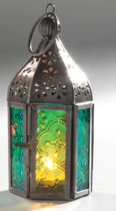 Lanterne marocaine miniature en verre