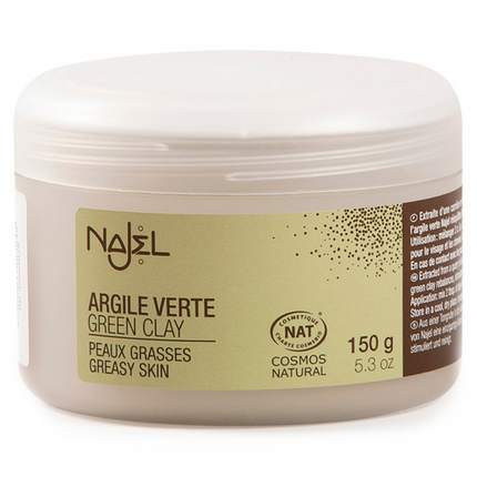 Masque facial à l'argile verte Najel - 150g