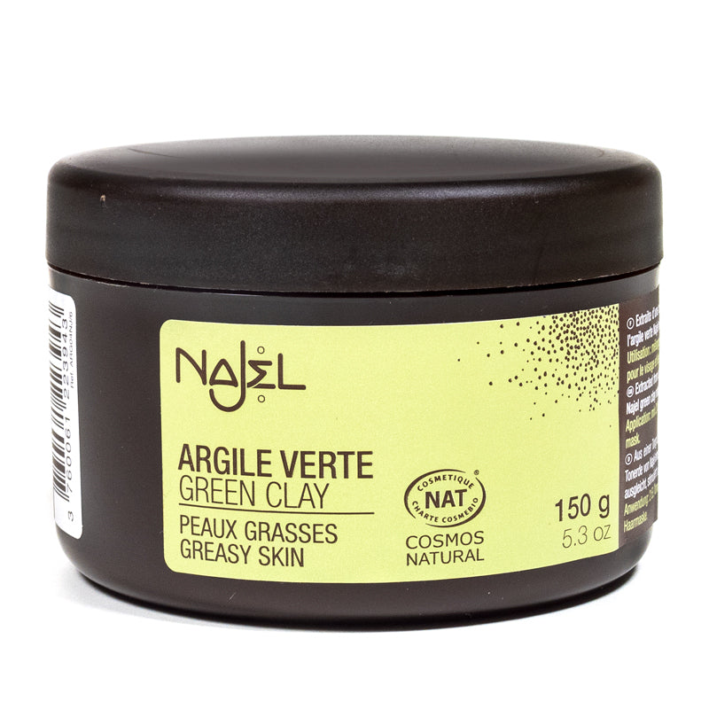 Najel groene kleipoeder gezichtsmasker - 150 g