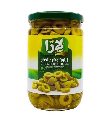 Grüne Oliven geschnitten 350g