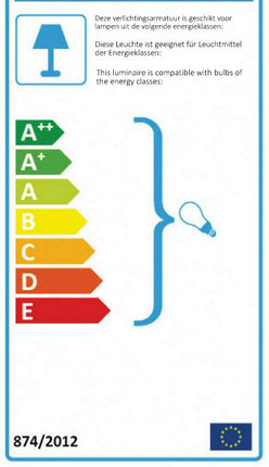 Suspension orientale Gaya mosaïque multicolore