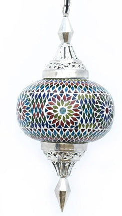 Suspension orientale Gaya mosaïque multicolore