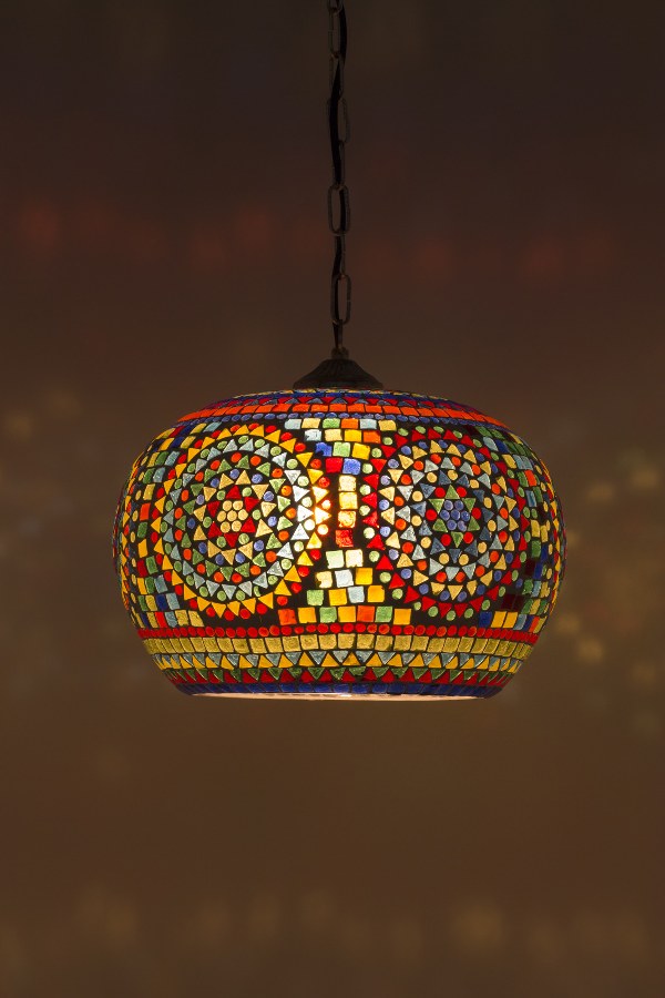 Mosaic lamp multicolour Classic