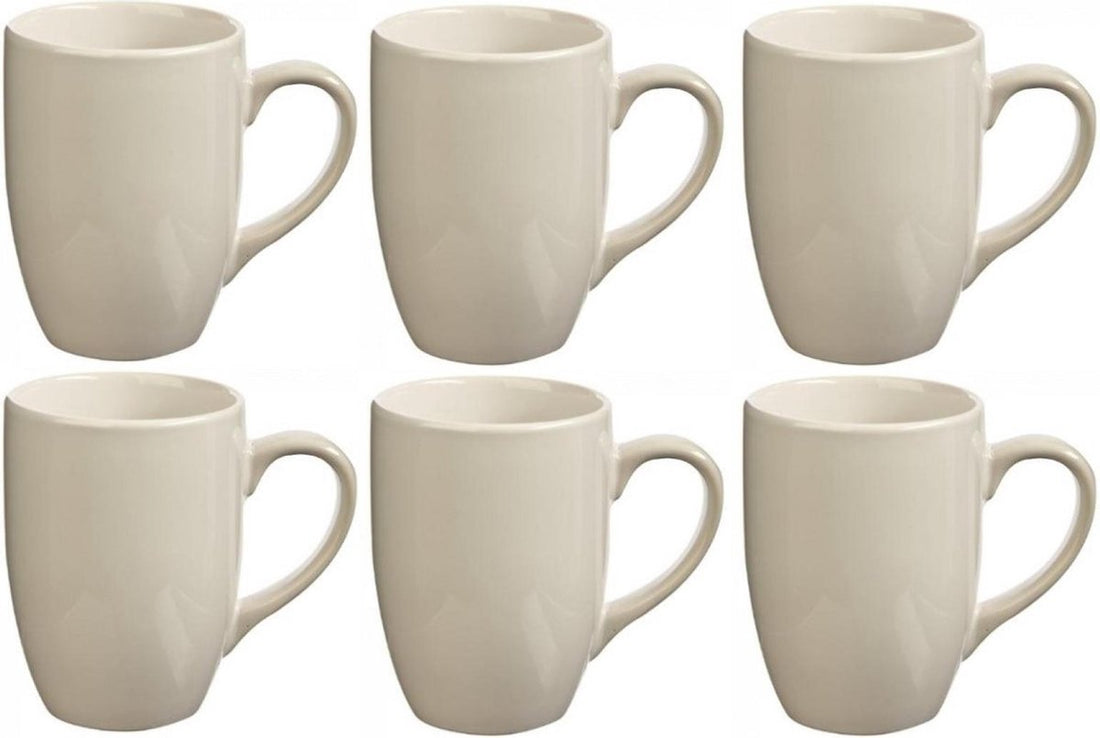 Large Secret de Gourmet coffee mugs, 360 ml, 6 pieces